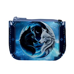 Awesome Wolves Mini Coin Purse from ArtsNow.com Front