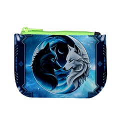 Awesome Wolves Mini Coin Purse from ArtsNow.com Front