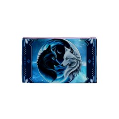 Awesome Wolves Cosmetic Bag (Small) from ArtsNow.com Back