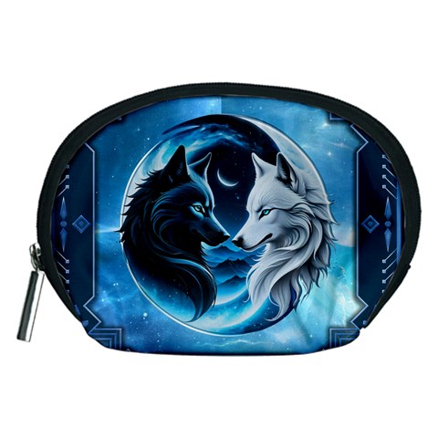 Awesome Wolves Accessory Pouch (Medium) from ArtsNow.com Front