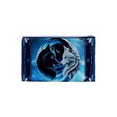 Awesome Wolves Cosmetic Bag (XS) from ArtsNow.com Back