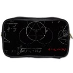 Math Board Circuit Circuits Computer Shield Tech Technology Toiletries Bag (One Side)