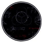 Math Board Circuit Circuits Computer Shield Tech Technology Wireless Fast Charger(Black)