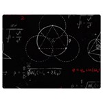 Math Board Circuit Circuits Computer Shield Tech Technology Premium Plush Fleece Blanket (Extra Small)