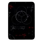 Math Board Circuit Circuits Computer Shield Tech Technology Rectangular Glass Fridge Magnet (4 pack)