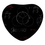 Math Board Circuit Circuits Computer Shield Tech Technology Heart Glass Fridge Magnet (4 pack)