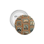 Retro Postage Seamless Pattern 1.75  Buttons