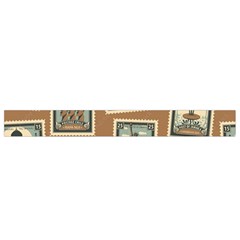 Retro Postage Seamless Pattern Waist Pouch (Small) from ArtsNow.com Bottom