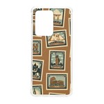 Retro Postage Seamless Pattern Samsung Galaxy S20 Ultra 6.9 Inch TPU UV Case