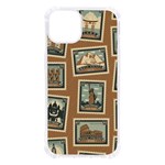 Retro Postage Seamless Pattern iPhone 13 TPU UV Print Case