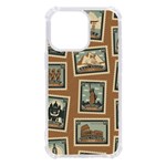 Retro Postage Seamless Pattern iPhone 13 Pro TPU UV Print Case