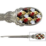 Roses Seamless Pattern Floral Letter Opener