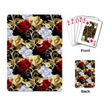 Roses Seamless Pattern Floral Playing Cards Single Design (Rectangle)