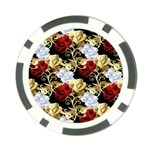 Roses Seamless Pattern Floral Poker Chip Card Guard