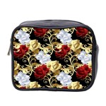 Roses Seamless Pattern Floral Mini Toiletries Bag (Two Sides)