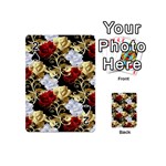 Roses Seamless Pattern Floral Playing Cards 54 Designs (Mini)