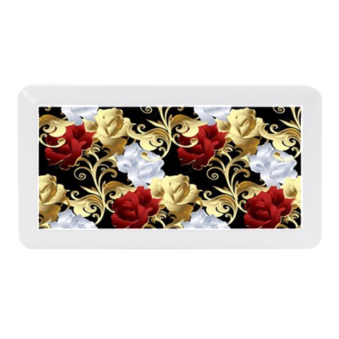 Roses Seamless Pattern Floral Memory Card Reader (Mini) from ArtsNow.com Front