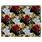 Roses Seamless Pattern Floral Cosmetic Bag (XXXL)