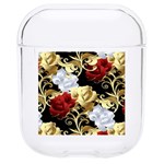 Roses Seamless Pattern Floral Hard PC AirPods 1/2 Case