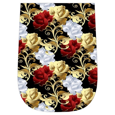 Roses Seamless Pattern Floral Wristlet Pouch Bag (Small) from ArtsNow.com Left Side