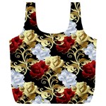 Roses Seamless Pattern Floral Full Print Recycle Bag (XXL)