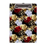 Roses Seamless Pattern Floral A5 Acrylic Clipboard