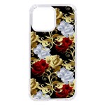 Roses Seamless Pattern Floral iPhone 14 Pro Max TPU UV Print Case