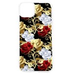 Roses Seamless Pattern Floral iPhone 15 TPU UV Print Case