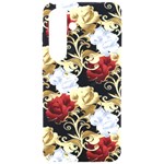 Roses Seamless Pattern Floral Samsung Galaxy S24 6.2 Inch Black TPU UV Case