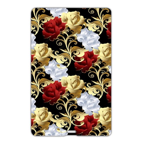 Roses Seamless Pattern Floral Name Card Style USB Flash Drive from ArtsNow.com Back