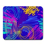 Seamless Vintage Pattern Retro 80s Or 90s Style Abstract Large Mousepad