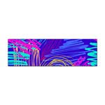 Seamless Vintage Pattern Retro 80s Or 90s Style Abstract Sticker (Bumper)