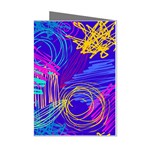 Seamless Vintage Pattern Retro 80s Or 90s Style Abstract Mini Greeting Cards (Pkg of 8)