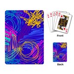 Seamless Vintage Pattern Retro 80s Or 90s Style Abstract Playing Cards Single Design (Rectangle)