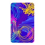 Seamless Vintage Pattern Retro 80s Or 90s Style Abstract Memory Card Reader (Rectangular)