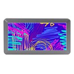 Seamless Vintage Pattern Retro 80s Or 90s Style Abstract Memory Card Reader (Mini)