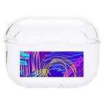 Seamless Vintage Pattern Retro 80s Or 90s Style Abstract Hard PC AirPods Pro Case