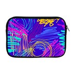 Seamless Vintage Pattern Retro 80s Or 90s Style Abstract Apple MacBook Pro 17  Zipper Case