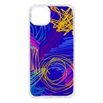 Seamless Vintage Pattern Retro 80s Or 90s Style Abstract iPhone 14 Plus TPU UV Print Case