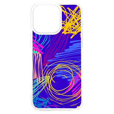 Seamless Vintage Pattern Retro 80s Or 90s Style Abstract iPhone 15 Plus TPU UV Print Case from ArtsNow.com Front