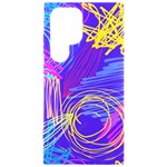 Seamless Vintage Pattern Retro 80s Or 90s Style Abstract Samsung Galaxy S24 Ultra 6.9 Inch Black TPU UV Case