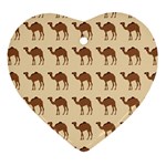 Camel Pattern Design Clothing Ornament (Heart)