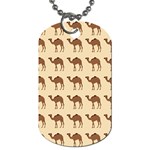 Camel Pattern Design Clothing Dog Tag (Two Sides)