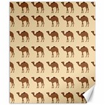 Camel Pattern Design Clothing Canvas 8  x 10 