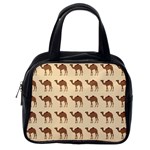 Camel Pattern Design Clothing Classic Handbag (One Side)