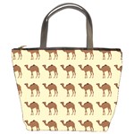 Camel Pattern Design Clothing Bucket Bag