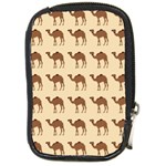 Camel Pattern Design Clothing Compact Camera Leather Case