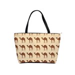 Camel Pattern Design Clothing Classic Shoulder Handbag