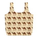 Camel Pattern Design Clothing Full Print Recycle Bag (L)