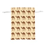 Camel Pattern Design Clothing Lightweight Drawstring Pouch (S)